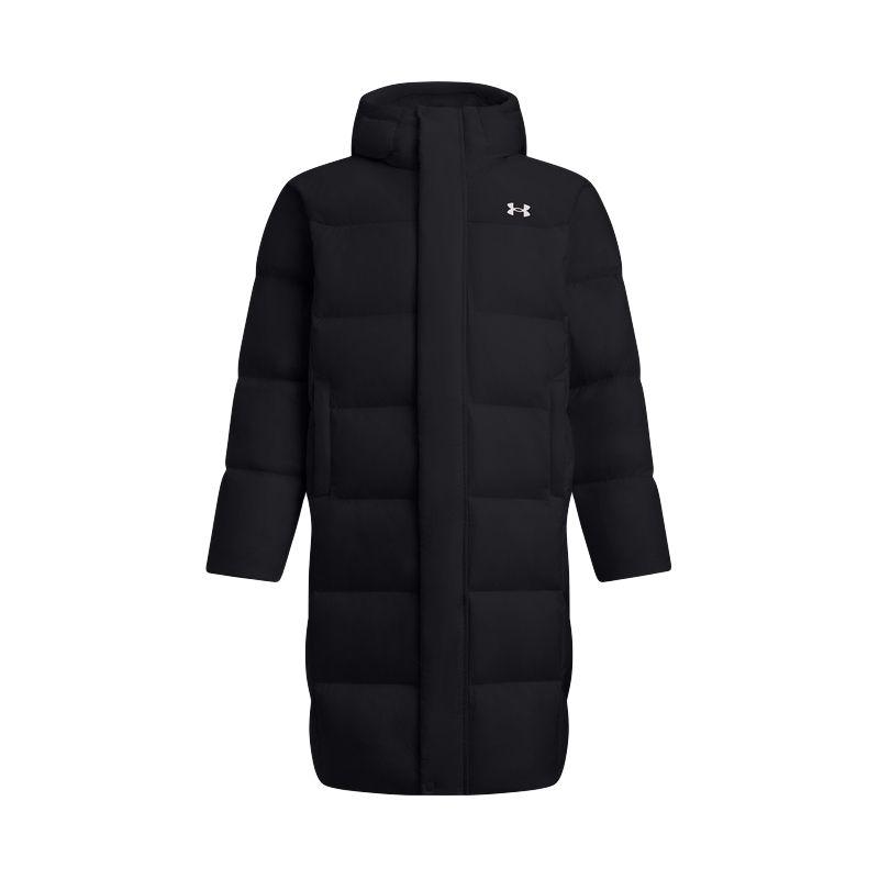 

Under Armour Свободная Теплая Однотонная Куртка Пуховик на Молнии с Капюшоном с Длинным Рукавом Унисекс верхняя одежда 6012867-001 S