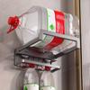Suction Cup Type Suction Cup Wall Mounted Hook Wall Mounted Folding Punch-Free Washbasin Storage Rack Telescopic Multifunctional