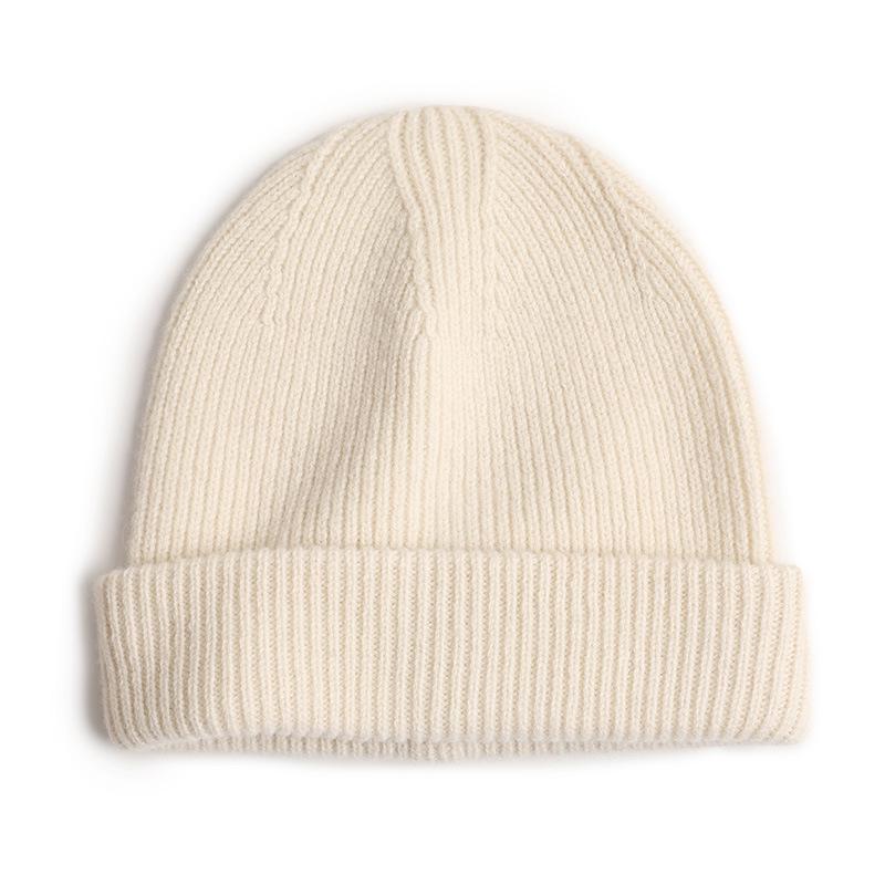 Unisex Korean Style Warm Knit Winter Hat - Fashionable Autumn/Winter Headwear