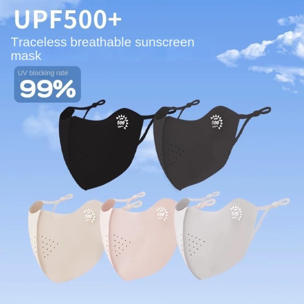 Breathable Ice Silk Mask Anti-UV Anti-sun Mask New Riding Face Mask Four Seasons