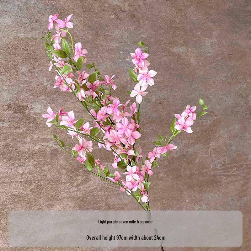 Flori Artificiale Seria Violet: Floral Decorativ Elegant pentru Casă, Nuntă, Cameră Model și Decor Moale.