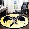 1pc Batman Logo Office Round Area Rug, Under Office Chairs Bedroom Living Room Home Decor, Room Deco, Available in Various Sizes