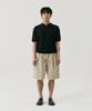 GNOK Silk Collared Short Sleeve Knit [Black]