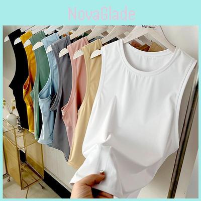 Mesh-Tanktop für Yoga mit atmungsaktivem, schnell trocknendem Stoff für Damen Fitness Workout