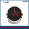 KUS Universal 52mm Water Temp Gauge 40-120℃ 25-120℃ 12V 24V for Auto Boat Red Yellow Light Temperature Sensor M10 M14 M16 M18