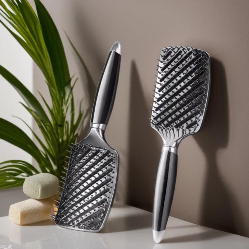 Hairbrush Hair Comb Detangling Hair Brush Fluffy Large Comb Women LongHair Massage Comb Curly Hairdressing Salon Styling Tools