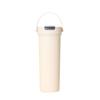 Portable Insulated Handheld Double-Drink Coffee Cup - 316 Stainless Steel, Large Capacity with Straw, High-Value Gift