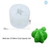 Diy Succulent Silicone Candle Molds 3D Cactus Flower Plants Casting Mould For Diy Candle Fondant Soap Epoxy Resin Crafts