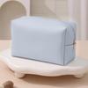 Portable Cosmetic Bag Stylish Zippered Makeup Pouch Travel Toiletry Organizer for Women Lipstick Makeup Brushes