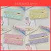 Student Pencil Case Soft Fabric With Zipper For Girls And School Supplies