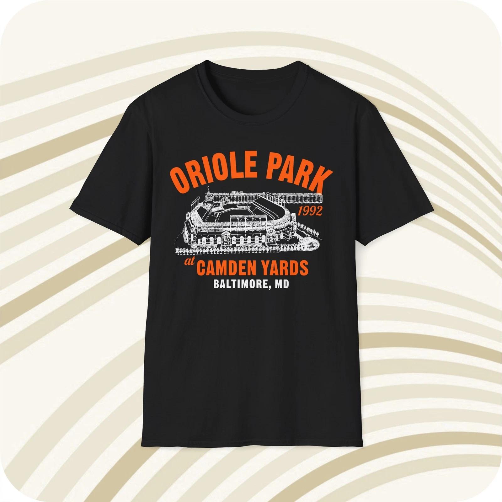 Oriole Park at Camden Yards Classic Cut Baseball T shirt - Baltimore Orioles S