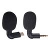 Portable Video Microphone Mic Type-c/3.5mm Plug Active Noise Reduction Outdoor Video Shooting for Ideal for Conference