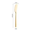 Stainless Steel Butter Knife Cheese Cutting Tool Dessert Jam Spreader Toast Wiper Cream Bread Slicer Kitchen Gadget