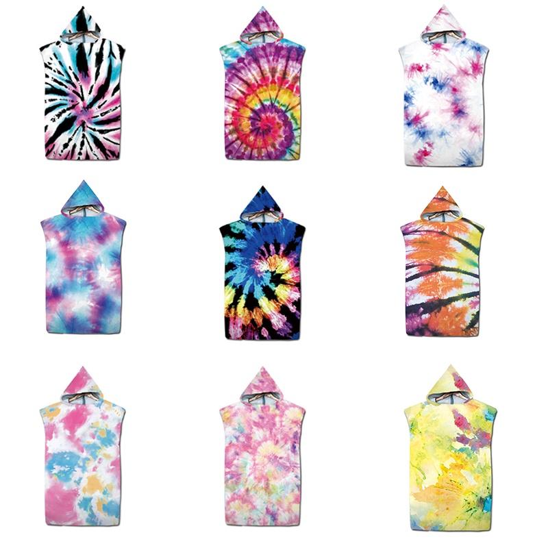 Quick Dry Hooded Bathrobe Towel For Beach And Outdoor Activities