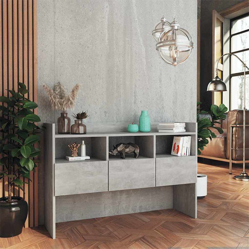vidaXL Sideboard Betongrau 105x30x70 cm Holzwerkstoff