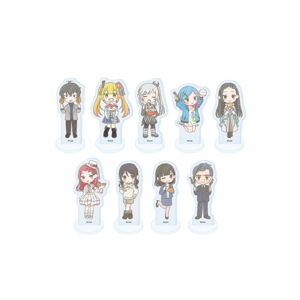 

Weird Salad Bowl 01 Art Acrylic Petit Stand Complete Set of [Graph Illustration] (Box 9)