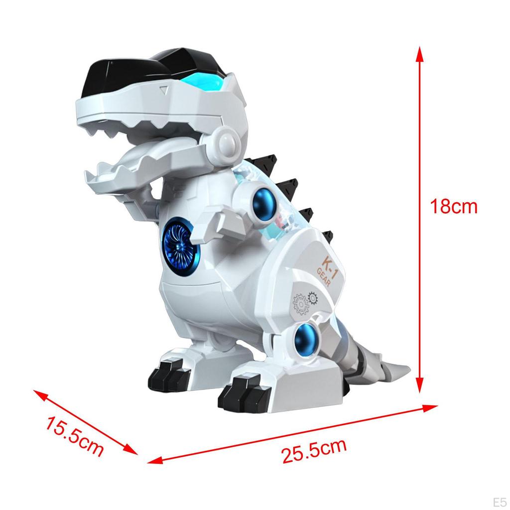Mini Toys Musical Toy Dinosaur with Music and Light Electric Handstand Funny Decor LED