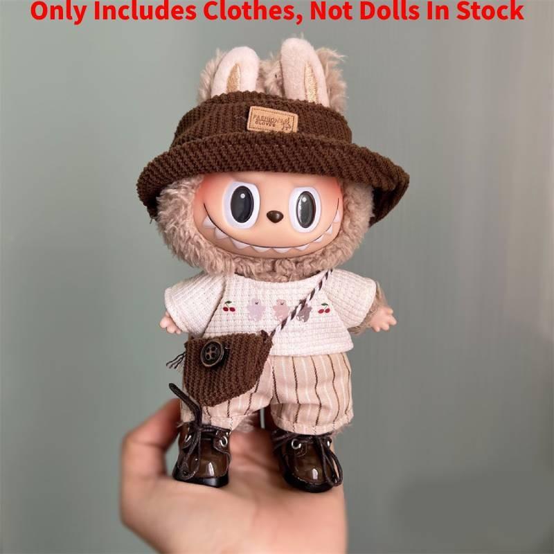 17cm Clothes Doll Soft Fabric Outfit For Sit Sit Party Lovers Only Clothes