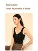 Women's Seamless Warm Vest with Chest Pads, Bra-Free, Silk-Thickened, German Velvet Innerwear for Autumn and Winter.