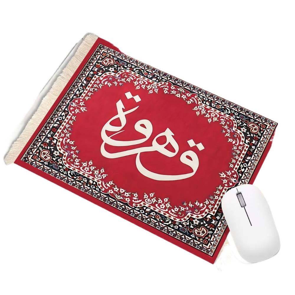 with Tassel Desk Mat Bohemia Computer Table Mat Multifunctional Carpet Mouse Pad  Gaming Setup
