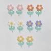 Knitted Small Flower Embroidery Fresh Cloth Stickers Clothing Accessories Luggage Patches Cloth Stickers