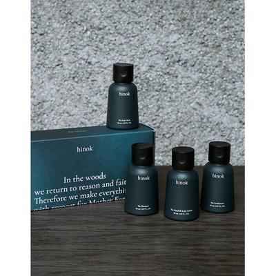 Hee Nok Hair   Body 50ml Travel Kit  Jeju Cypress Shampoo  Conditioner  Body Wash  Body Lotion 