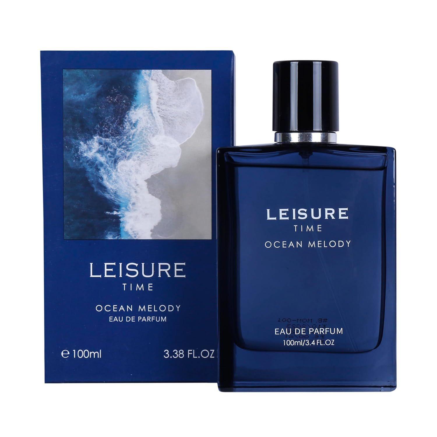 

MINISO Leisure Time Eau De Parfum EDP 100ML Perfume for Men Long Lasting, Ocean Melody 100ML