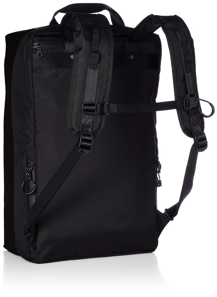 Beruf WORK OUT 22 Backpack, Made in Japan, PC and A3 Size Storage, 22L, Black