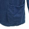Made In Italy Long Sleeve Denim Tailored Jacket M Blue Men's Used