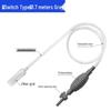 Automatic Fish Tank Water Changer & Cleaner with Siphon Tube for Small Tanks