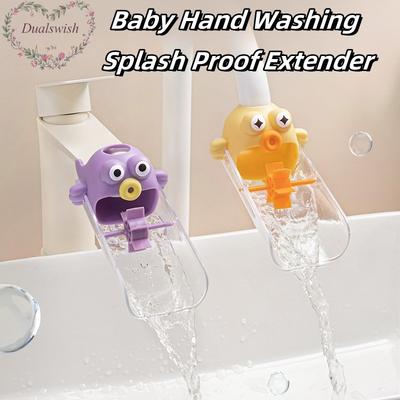 Home Wasserhahnverlängerung Niedliche Cartoon Silikon Verlängerungshahn für Baby Händewaschen Spritzfeste Verlängerung