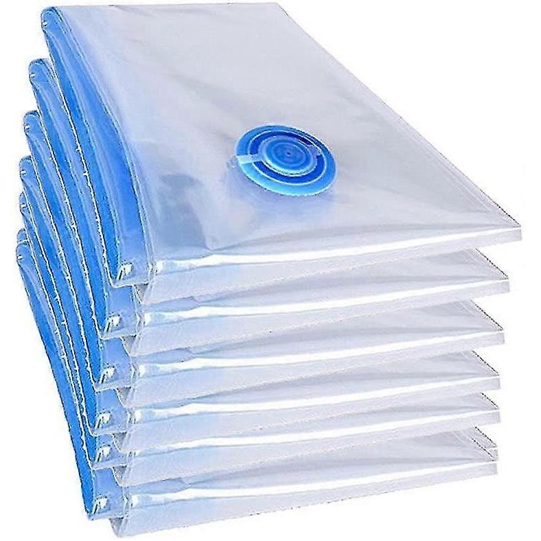 6 kusů XXL vakuových sáčků, přikrývky, vakuová sada, sáčky na oblečení 100x70cm