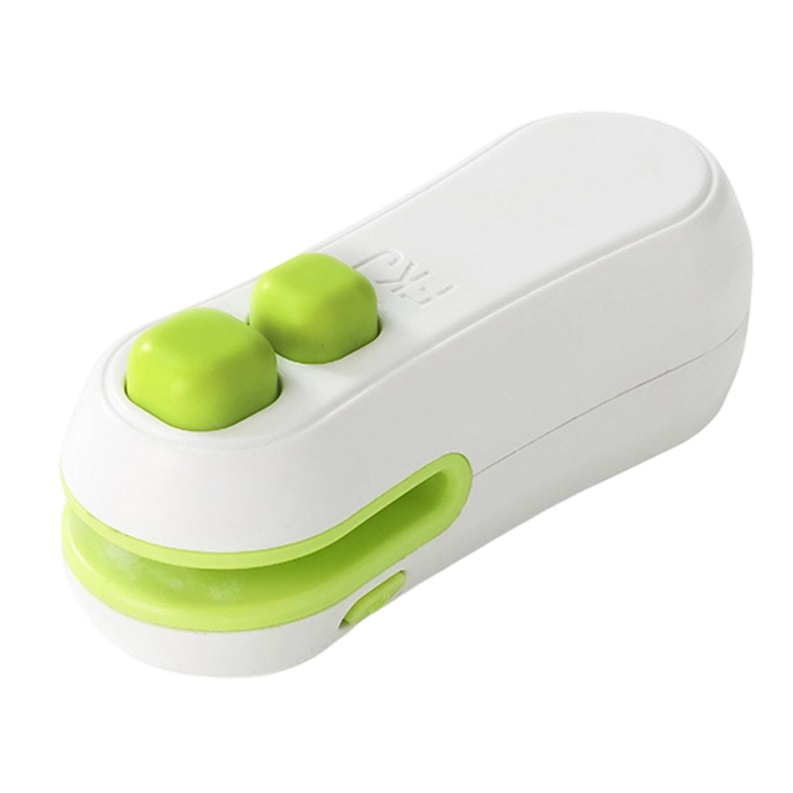 

Mini Portable Heat Sealer Handheld Plastic Bag Sealing Machine for Food Storage and Packaging with Easy Operation and Compact Design One Size білий