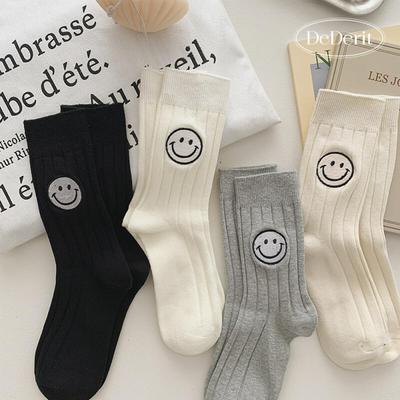 Smile Gold Women's Fashion Character Pretty Socks