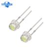 50/100PCS Straw Hat LED 5mm Super Bright LED Diode F5 Light Emitting Diode Blue Green Red Yellow White, for DIY Electronic