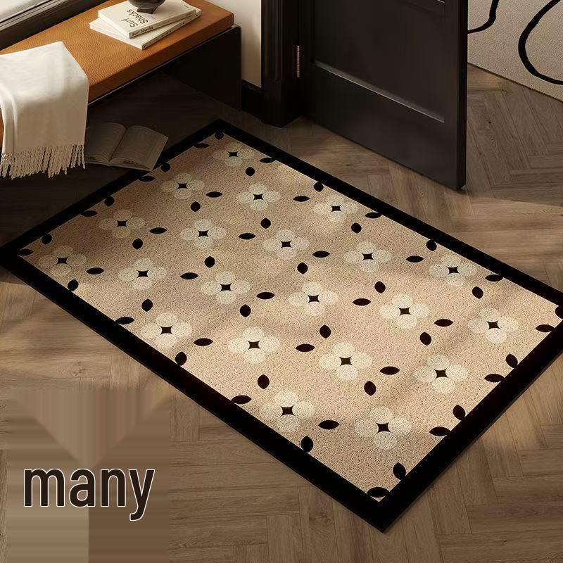French Retro High-End Entrance Mat - Dirt-Resistant, Cuttable, Anti-Slip Door Mat