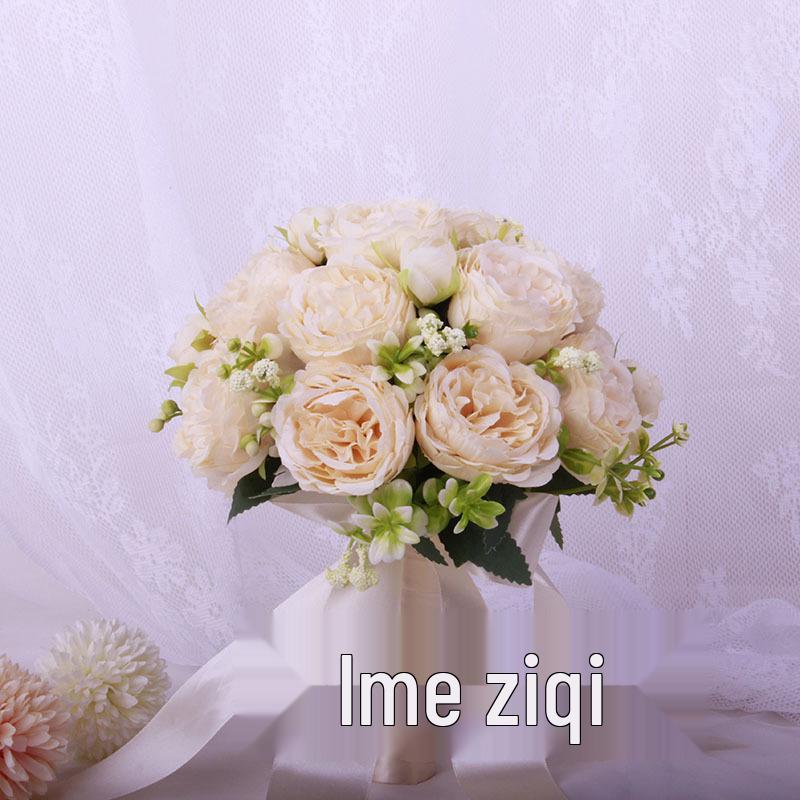 Koreanischer Waldstil Braut-Handstrauß für Hochzeit oder Foto-Requisiten