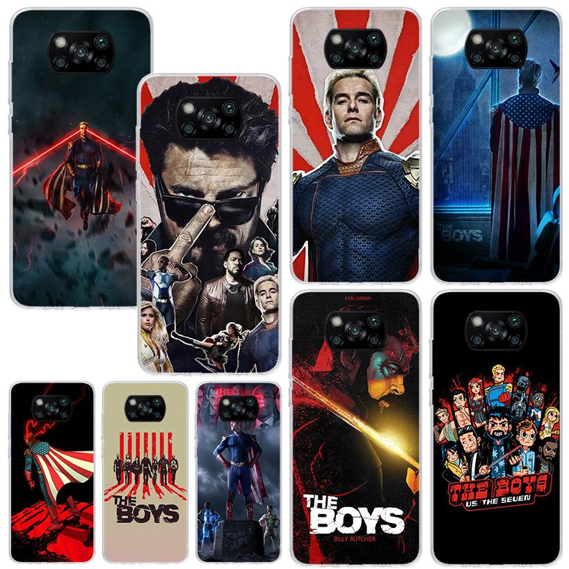 The Boys Homelander TV Phone Case For Xiaomi Poco X7 X6 X5 M7 M8 Pro F7 Ultra Redmi 15C 15 13C 13 12C 12 10 10C 10A Art Fundas P