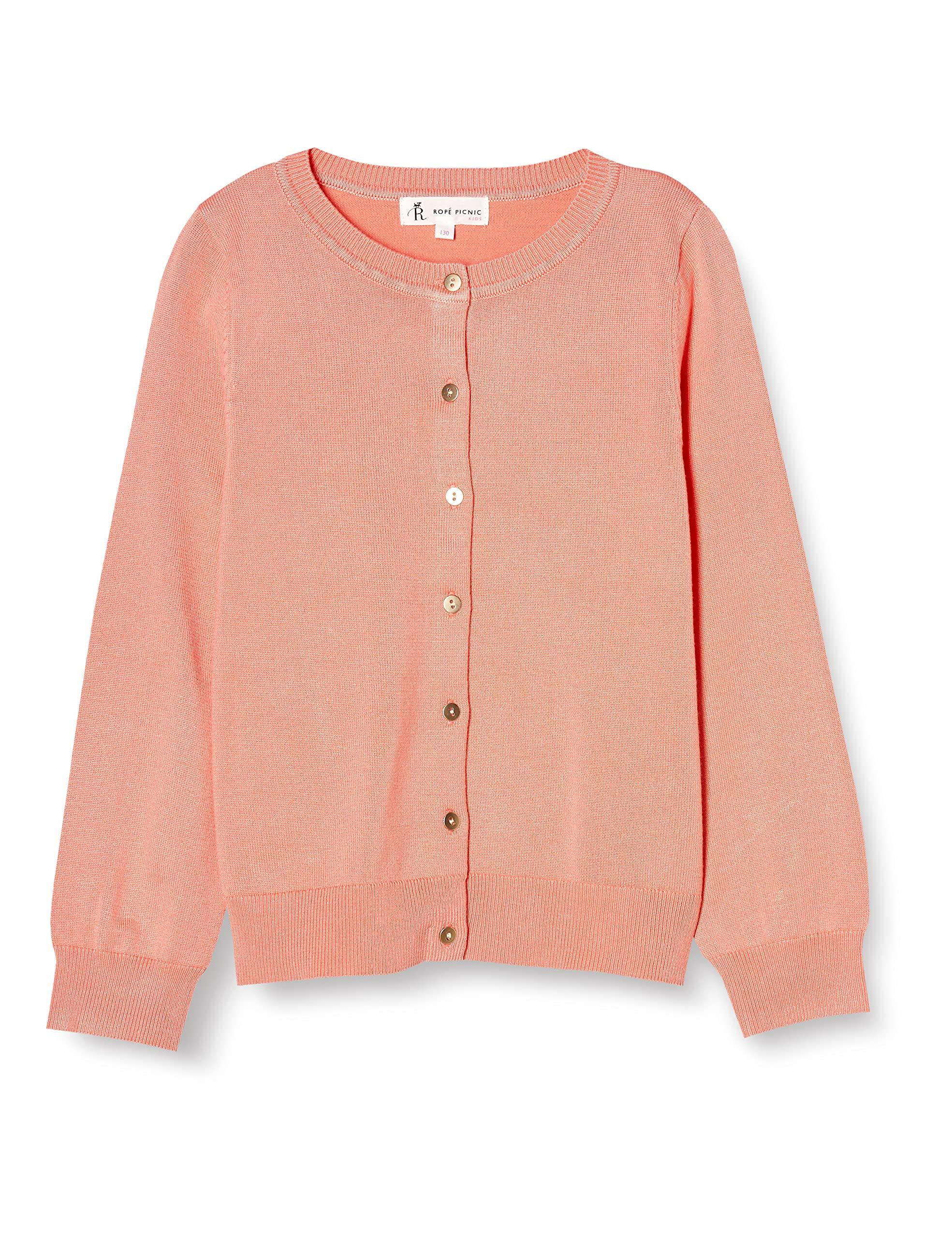 

Трикотажный кардиган с круглым вырезом Picnic Jersey [Rope Kids] [ДЕТИ] [Координация по ссылкам] оранжевый