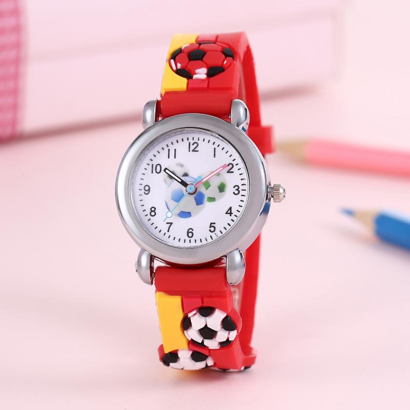 New Fashion Astronaut Pattern Series   Color Cartoon Football Students Children Watch Quartz Watch Sports Wrist Watch Kids Gift