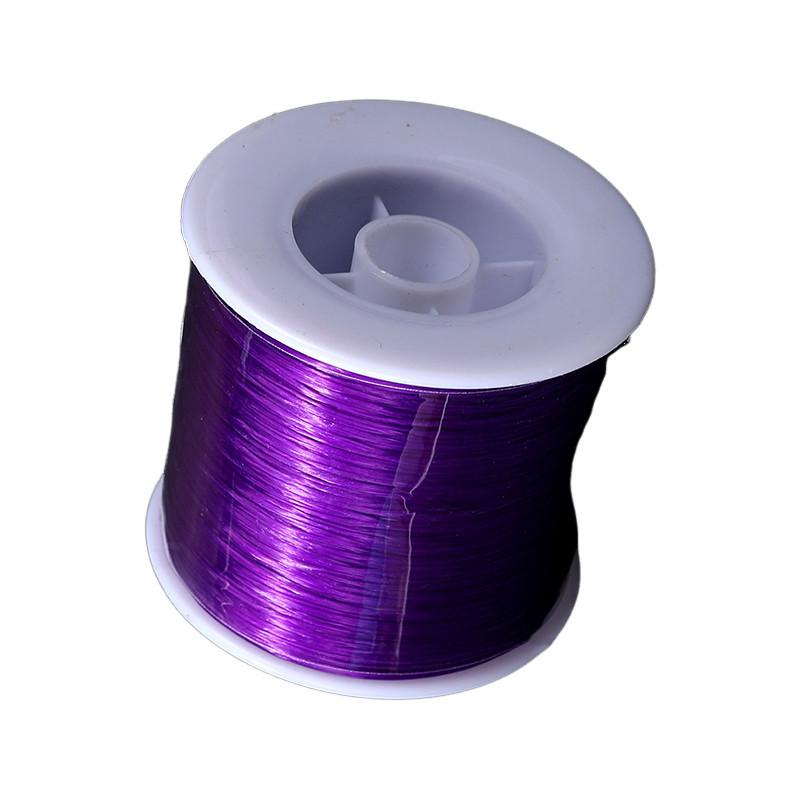Diy Beaded 500M Elastic Wire Crystal Wire Bracelet Wire Elastic Wire Flat Elastic Wire Accessories