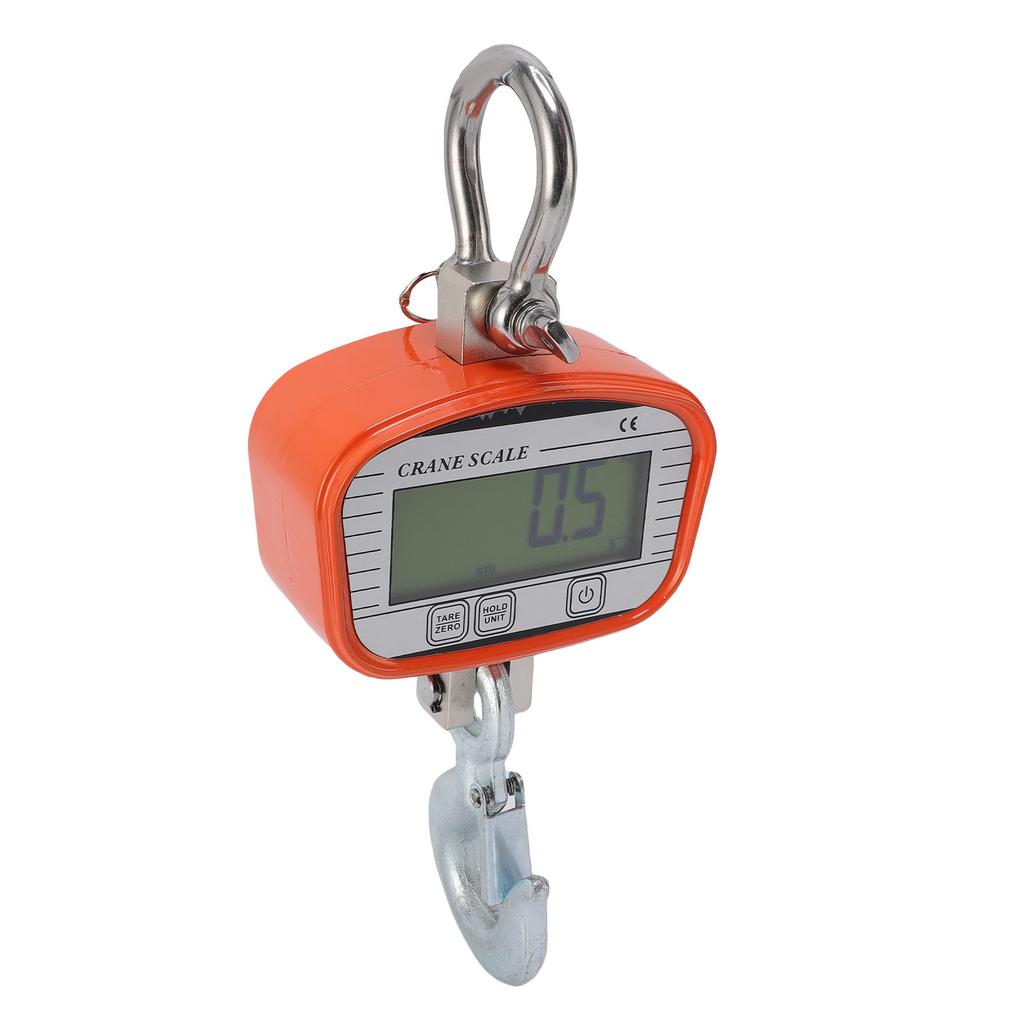 Hängewaage 4400lb LCD-Hintergrundbeleuchtungsbildschirm Genau Multifunktional Digital Industriell Hängewaage Mit Temperatur