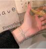 Delicate Doublelayer Geometric Bracelet For Women 2023 Light Design Luxury