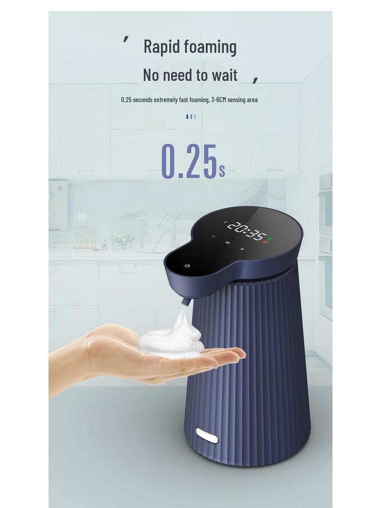 Cross-Border Automatic Smart Foam Soap Dispenser with USB Charging