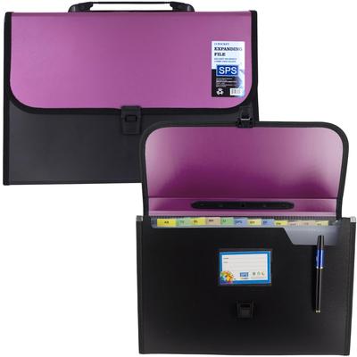 @ Assorted Colour Plastic File Folder Expanding With Handle UKZQ514 50%off