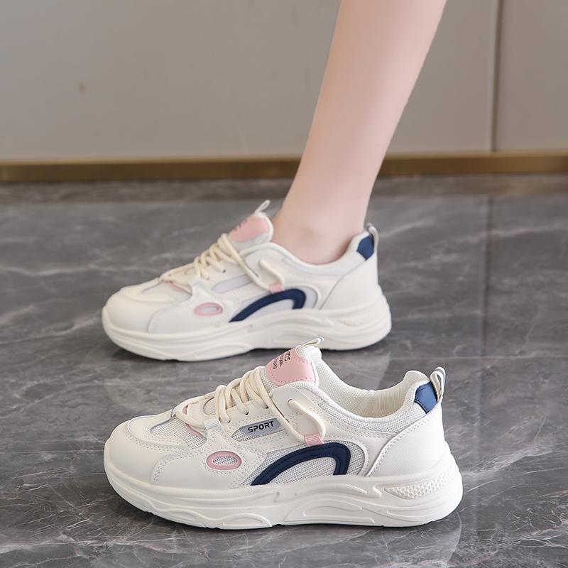 Summer breathable mesh casual soft-soled running sneakers 35