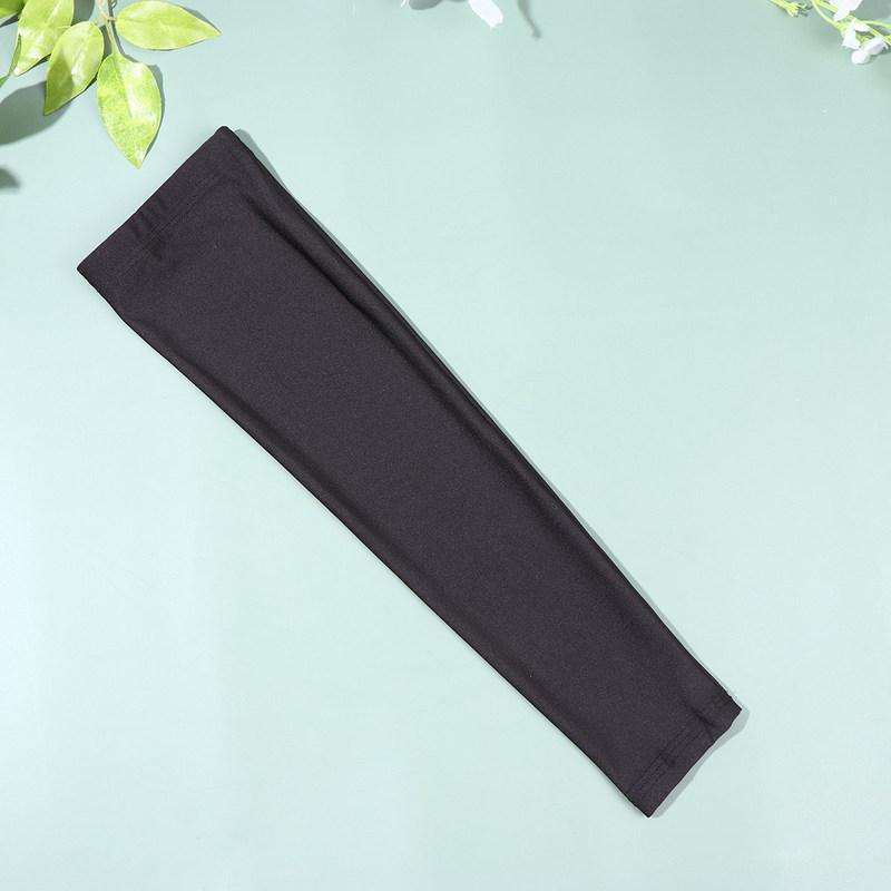 3Pair Cooling Arm Sleeves Unisex Uv Protection Sunscreen Long Sleeve Cover for Cycling Hiking Driving Camping Size Xl Black