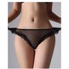 European and American Lace Underwear Hollow Sexy Pure Wind Underwear Cross-border Underwear Foreign Trade Briefs Lace Solid Color Underwear