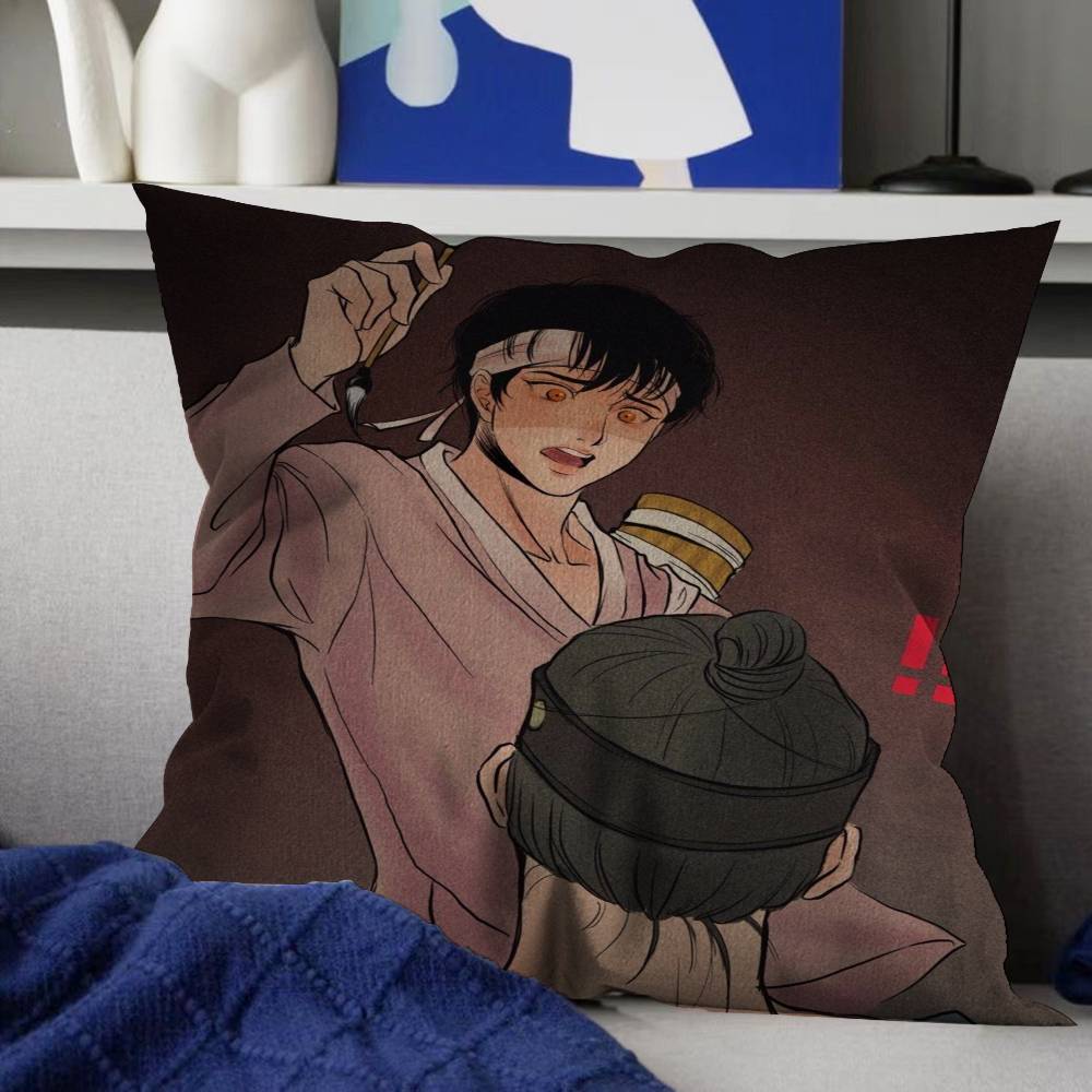 Comic P-Painter of the N-Night Pillow Gift Home Office Decoration Pillow Bedroom Sofa Car Cushion CoverPillow Case
