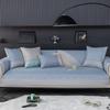 Ice Silk Sofa Cushion Leather Light Luxury Summer Summer Mat Seat Cushion Simple Modern High-end Non-slip Leather Sofa Cover